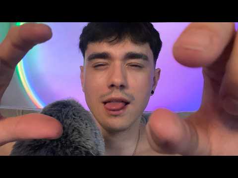 Spit Painting, Massage & Energy Cleansing 🤍 ASMR for Deep Care