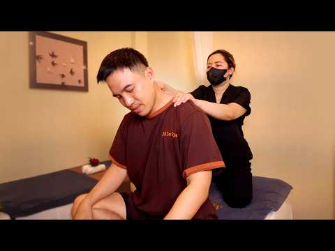 ASMR 🔥 I Eliminated Stress Instantly! INTENSE Full Body & Back Massage for Perfect Relaxation