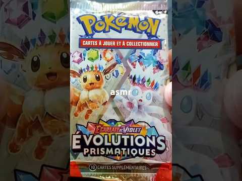 asmr ouverture boosters évolutions prismatiques
