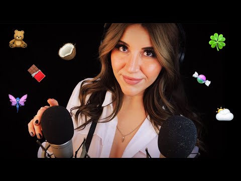 Just a classic ASMR trigger words video 🌼 Binaural ear-to-ear