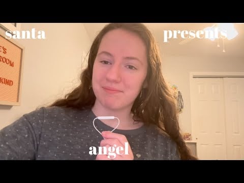 asmr | christmas trigger words! 🎅
