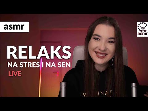 🔴 RELAKS NA SEN I STRES LIVE ASMR po polsku!