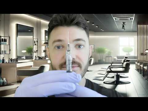 ASMR ~ Shot for haircut anxiety 💉💈✂