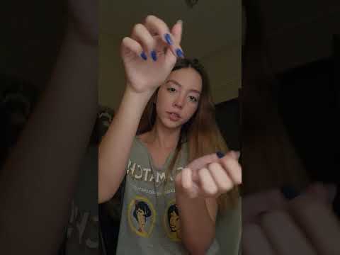asmr movimentos com as mãos e sons de boca