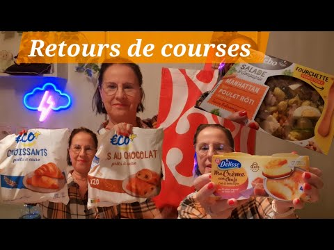 Asmr français Retour de courses🛒🛒🛒 