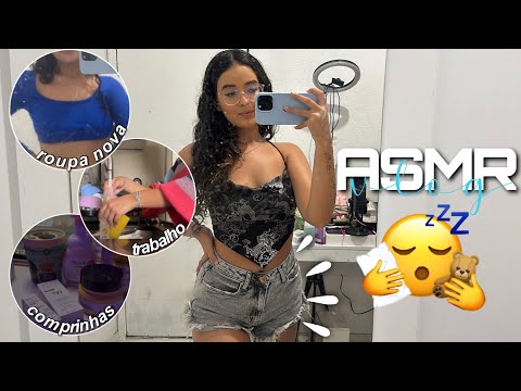 ASMR VLOG - UM DIA COMIGO 💤 | rotina, trabalho, comprinhas