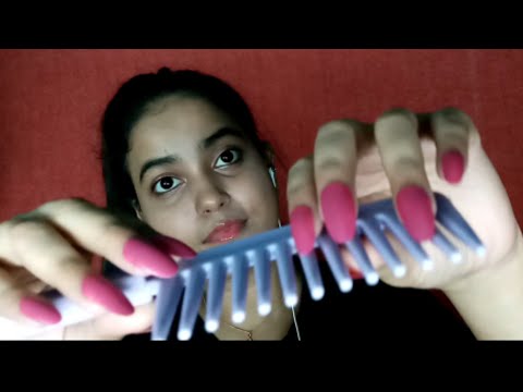 ASMR Personal Attention | Camera Combing with Repeating "Relax"