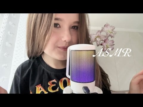 АСМР болталка и новые триггеры🐰💗/ASMR chatter and new triggers🤍