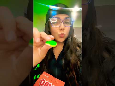 HARIBO ASMR | gummy frogs chewy eating gummy candy sounds #gummy #asmr