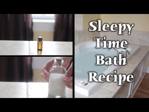ASMR | Sleepy Time Bath Recipe!