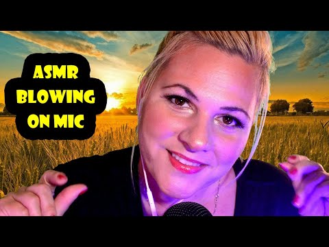 asmr blowing on Mic Long version