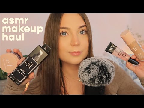 ASMR Drugstore Makeup Haul 🌸 (Whisper Ramble)