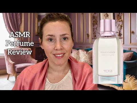(ASMR) Perfume Review - TUMI Renaissance - Glass Tapping & Whispering