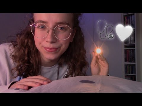 [ASMR] Night Nurse takes care of you 🩺🩵 Role-Play (Soft-Spoken Personal Attention)