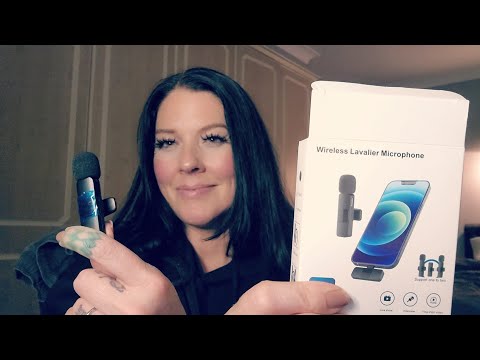 ASMR- Testing This Temu Lavalier Mic 🎤 (LoFi Whispered Ramble/Mini Update)