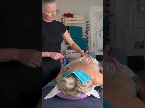Cupping and Kinesiology for Sciatica | Unintentional ASMR Real Person