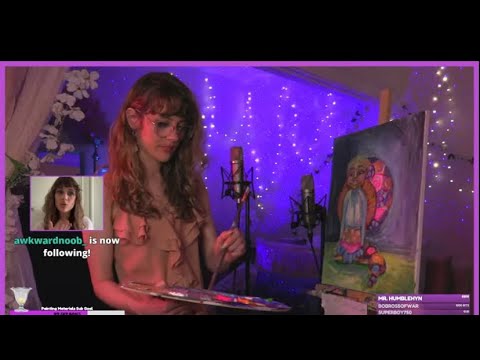 I'm Baaack!!! Sunday Night LIVE ASMR Painting Stream 5.23.21