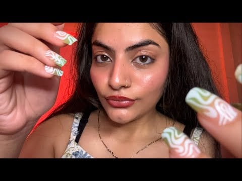 Asmr plucking all your stress | Energy Rain 🌧️Hindi asmr