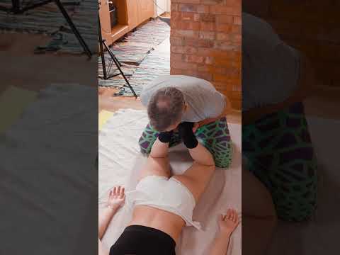 Unique chiropractic adjustment for student Lisa #chiropractic