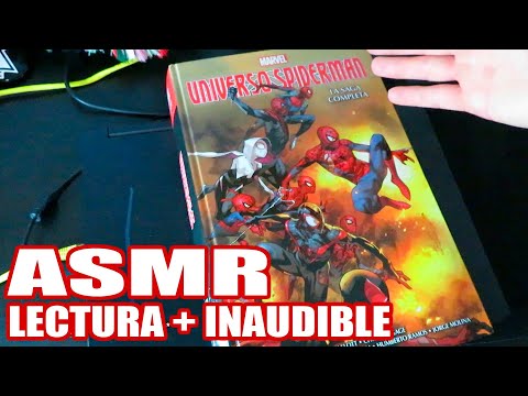ASMR | Lectura Cómic Spiderverso + Inaudible