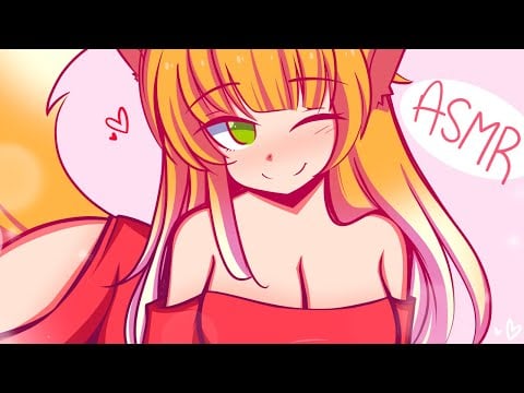 Sweet Kitsune Girl Cleans Your Ears With ASMR ♥