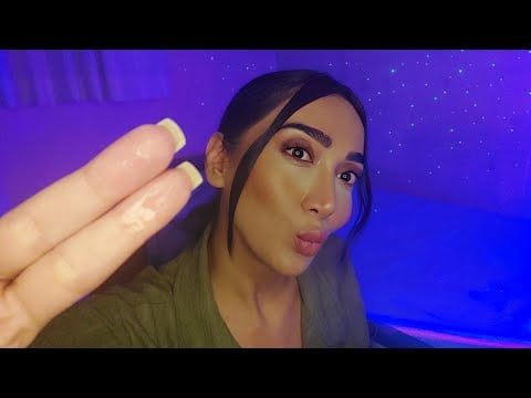 ASMR 💫 Gum Chewing and Spit painting 