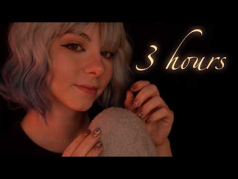Sleep ASMR | 3 hours "Shh, it's okay" comfy Towel Scratching & gentle Whispering - Blue Yeti