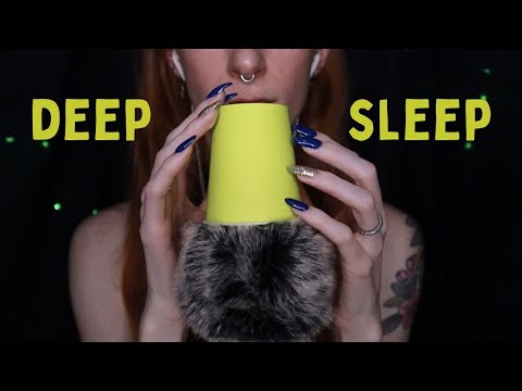 ASMR | Deep, crisp paper cup sounds with long nails 💅 (No talking)
