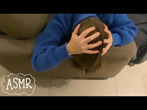 ASMR⚡️Giving myself a soothing scalp scratch! (LOFI)