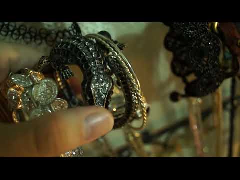 ASMR Showing you my Jewelry (soft whispering) (camera sounds) (handheld camera)