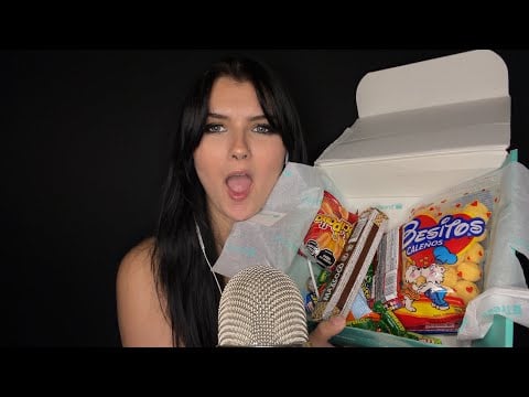 ASMR Trying Snacks From Colombia!!