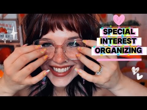 Autistic ASMR 💖 Tingly Miniature Organizing (Regulation and Meltdown Recovery Relief)