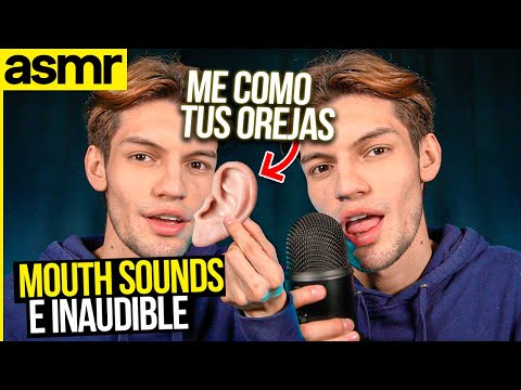asmr para dormir mouth sounds e inaudible - asmr español relajante