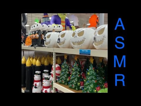 Soft Spoken Shopping: Halloween Decorations ASMR