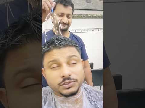 This Scalp Massager Made Me Feel Like a Zombie in Minutes! 😱🧟 #Shorts #asmr #headmassage #barber