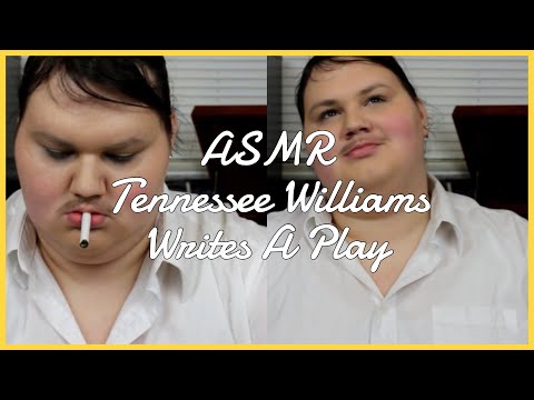 ASMR Tennessee Williams Writes (Typewriter Sounds)