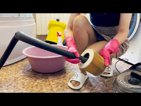 🧼 How Dirty Is Your Vacuum? I Took Mine Apart Kärcher WD 3 🧹ASMR