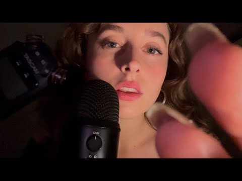 ASMR slow sensitive mouth sounds (blue yeti vs tascam)