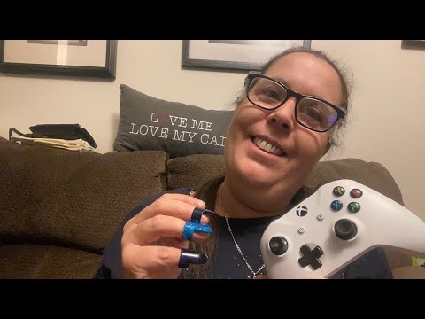My mom tries ASMR part 3