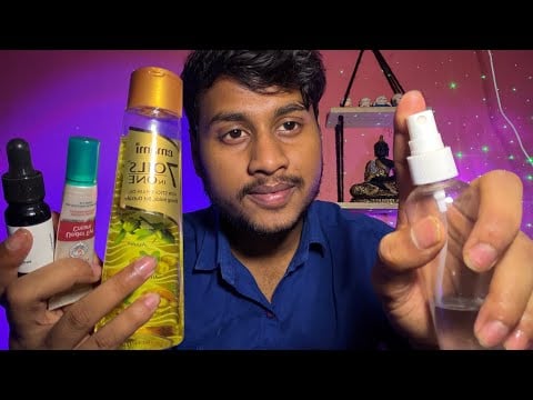 ASMR Skincare, Makeup & Haircut 💄✨ | Personal Attention Sleep 😴