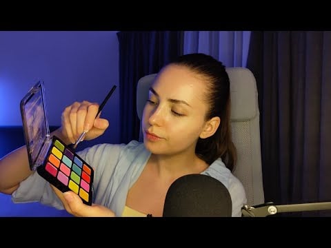 ASMR în română: Sora ta mai mare te machiază 💄✨