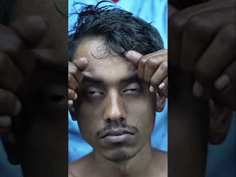 Stress Be Gone: Deep Sleep ASMR Head Massage (Barber Edition) #shorts