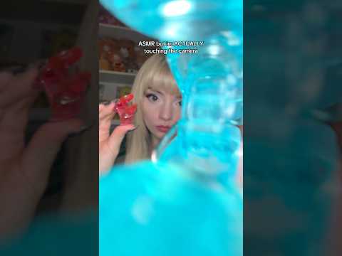 ASMR but I’m actually touching the camera #asmr