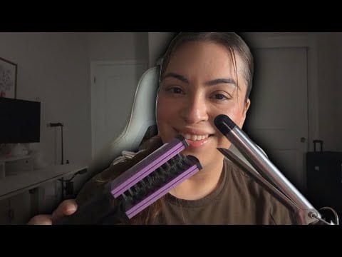 ASMR| Hairstylist Roleplay: Styling your hair to meet your in-laws for the first time 🌷
