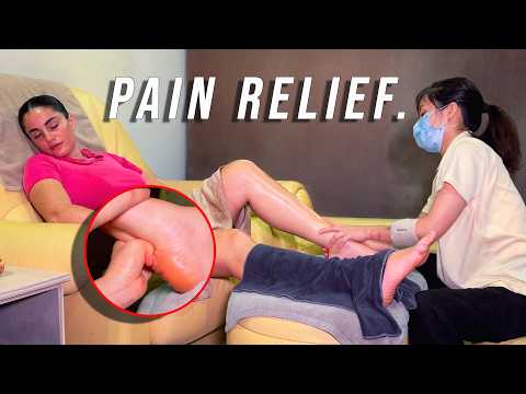 ASMR: Incredible Chinese Foot Reflexology Massage for Pain Relief in Malaysia
