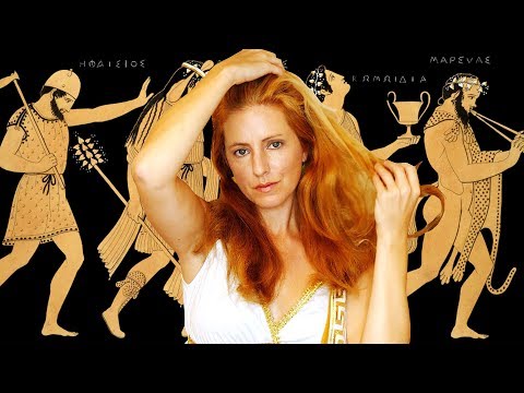 Greek Goddess Hairbrushing, Tapping & Soft Whisper, ASMR Role Play for Sleep & Relaxation