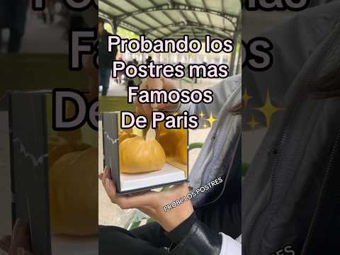 Postres mas famosos de todo 🇫🇷 #francia #cedricgrolet #paris #pastry