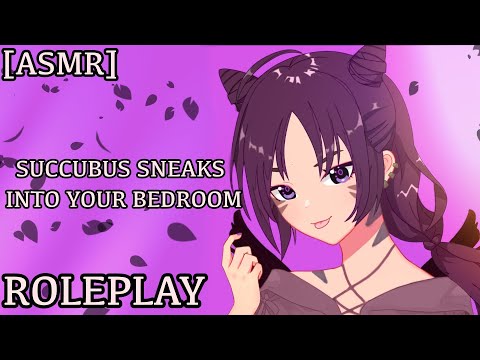 [ASMR] Succubus Sneaks Into Your Bedroom Roleplay