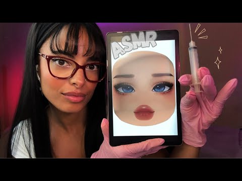 ASMR Harmonização Facial Estilo ROBLOX | Transformação Completa