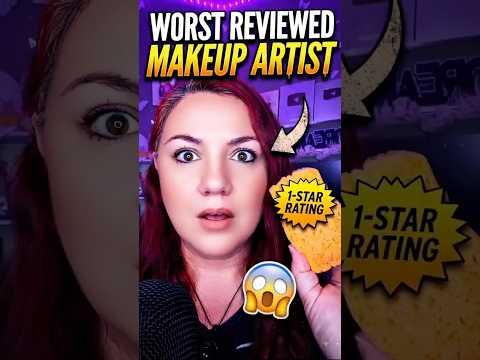 Worst BRIDAL Makeup Artist! #asmr #asmrvideo #shorts
